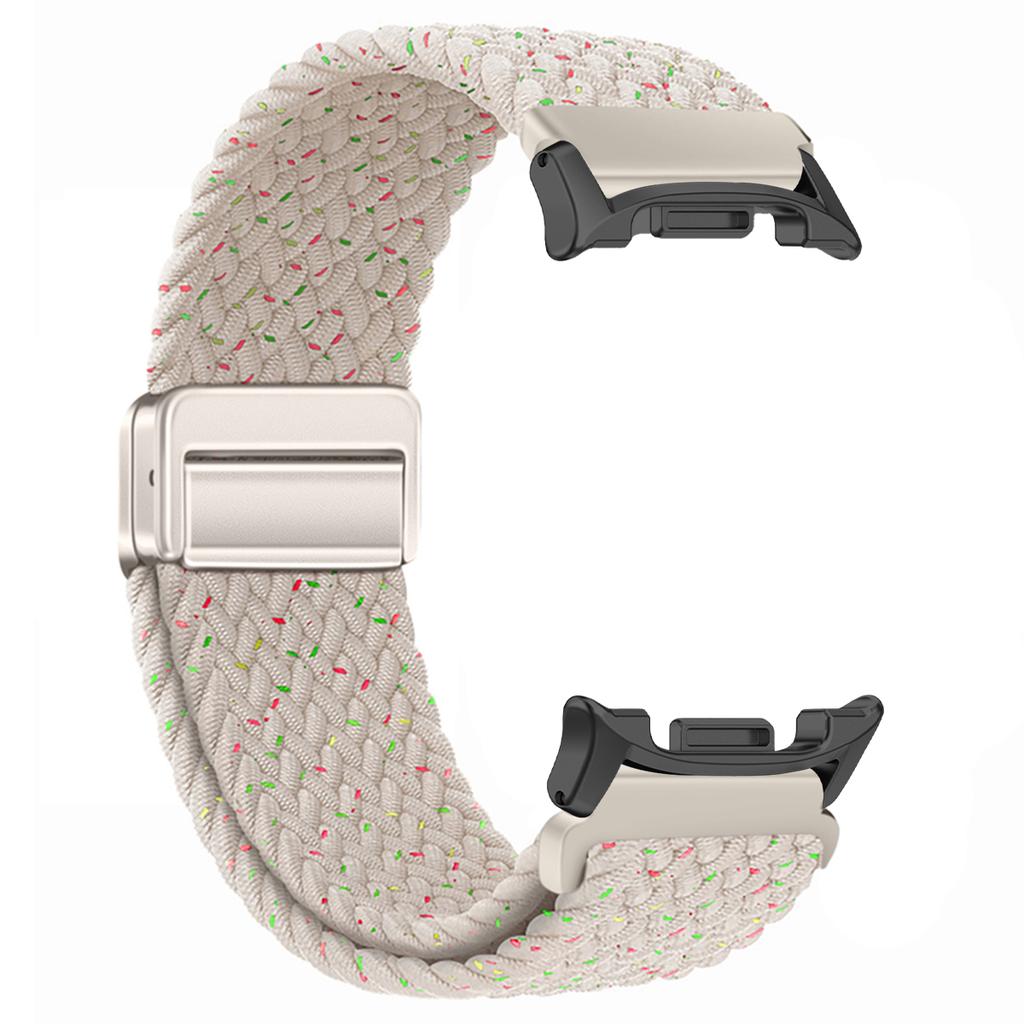 Braided Nylon Band for Samsung Galaxy Watch 8/8 Classic 46mm Magnetic Buckle for Galaxy Ultra 2025/7 47mm Colorful Sport Strap