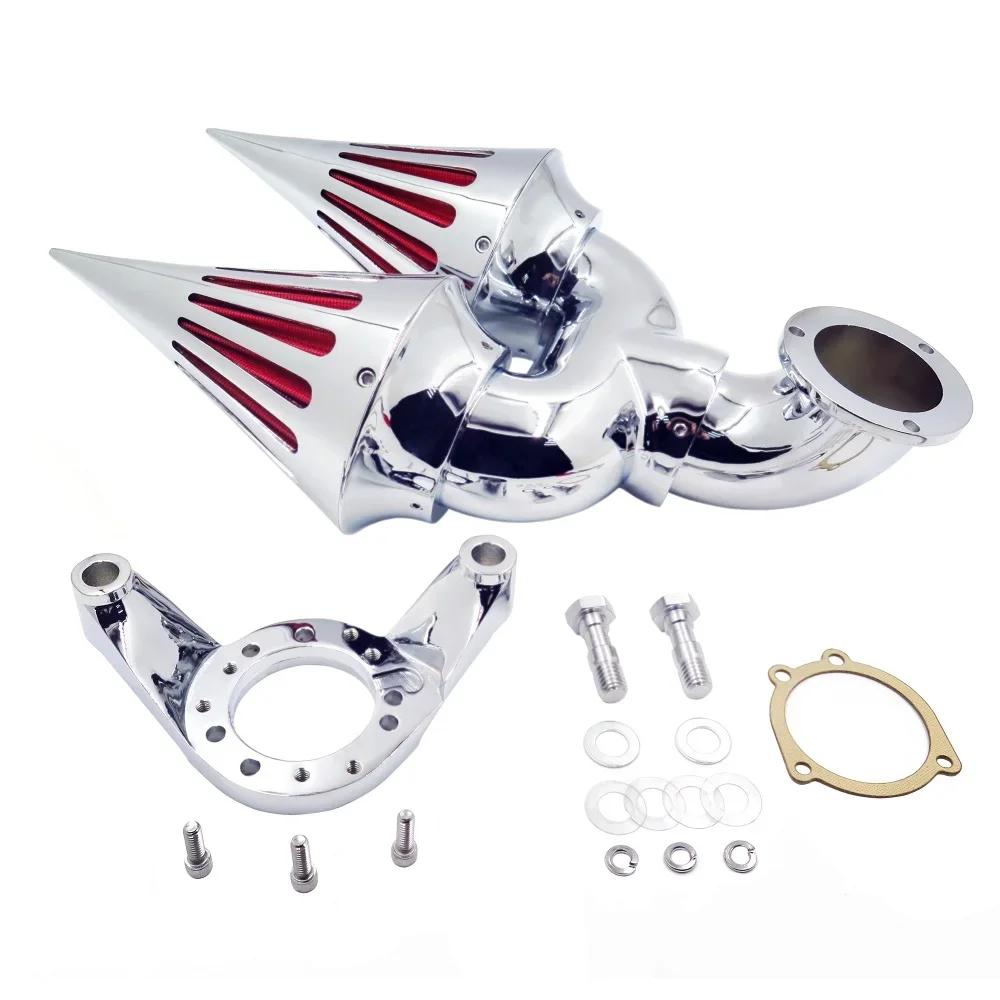 Motorcycle Double Spike Air Cleaner For Harley Davidson CV CARB V-TWIN EFT SPORTSTER