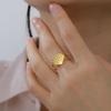Verstellbare Muschel Seestern Ringe für Damen Edelstahl Sommer Strand Schmuck Gold Farbe Offene Fingerringe 2026 Trendig
