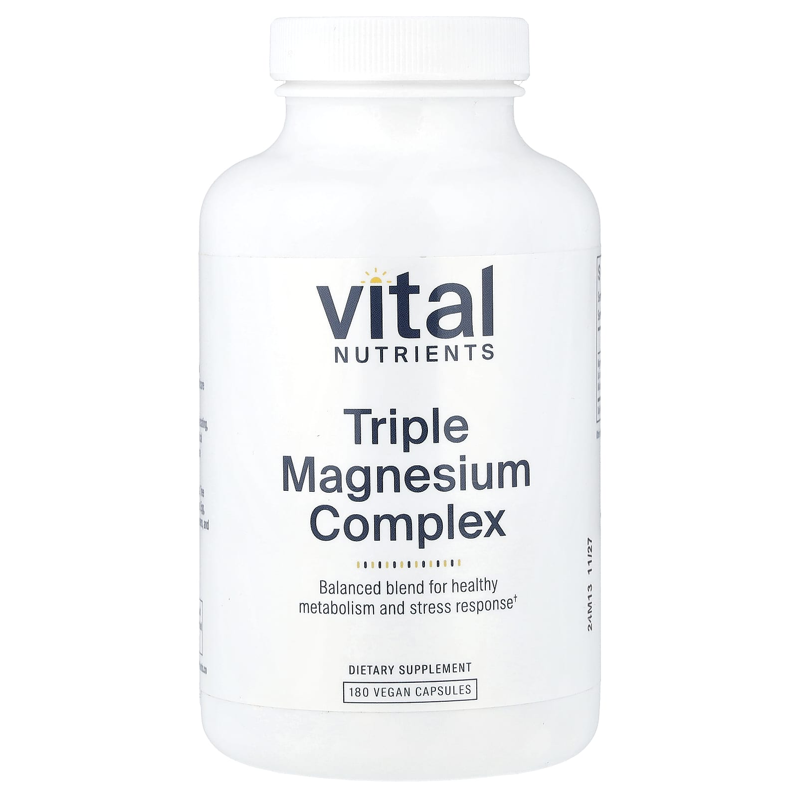 

Triple Magnesium, Veggie Capsules 180