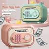 Kids' Musical Piggy Bank: Automatic Money Rolling, Password Unlock, Large Capacity Safe Toy Gift