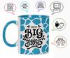 Inkdotpot Dream Big Do Bigger  11 Oz  Ceramic Coffee  Mugs  Inspirational Gift For Nature