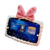 Universal Car Touchscreen Decor Cloth Bow-shaped Reusable Screen Protector Anti Glare for Car GPS Central Control Screen