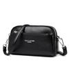 Hand-held small shell bag trendy girl portable hand-held change bag double-layer leather single shoulder oblique span women's bag