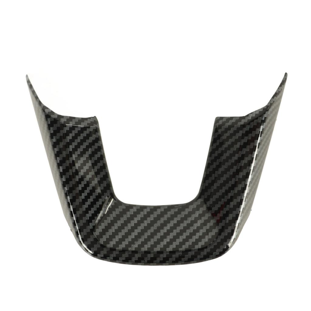 Steering Wheel Trim Carbon Fiber Style U Shape Wear Resistant Cover Trim Replacement for RS CR‑V 2023 and Later