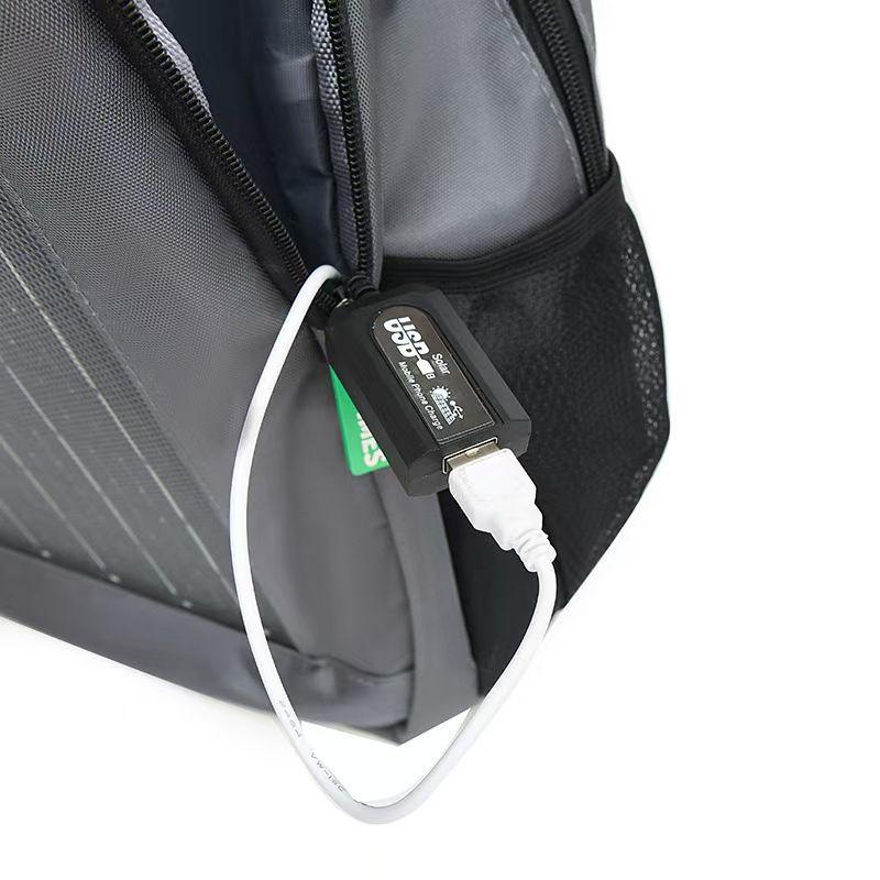 Fashionable Solar Charging Backpack for Travel, Cycling, Mountaineering & Laptop Use