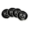 4PCS Alloy Car Wheel Center Emblem Hub Sticker for Dodge AVENGER CALIBER CARAVAN Challenger CHARGER DART NITRO RAM Accessories PP2
