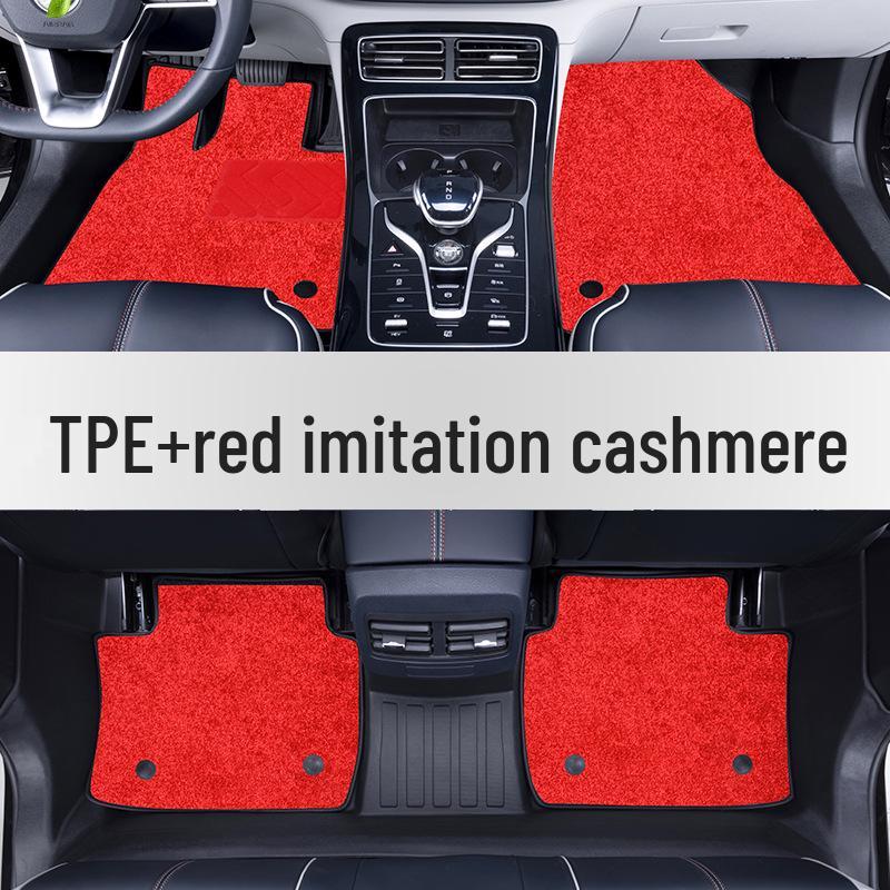 Non-Slip, Waterproof TPE Floor Mats & Door Sill Set for BYD Tang/DMi/EV/LDM-P