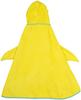 Skater Baby Shark Hooded Bath 108cm x 92cm Poncho, Moisture-Wicking, Quick-Drying, (BPO1-A)