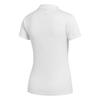 adidas Club Solid Color Breathable Short Sleeve Polo Shirt Women Tops White CE1480