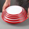 Shengxin Hui Melamine Two-Tone Round Catering Plate