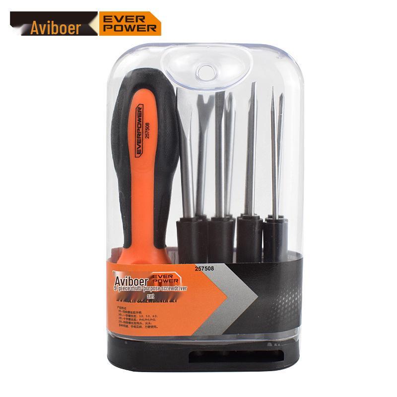 AIWEIBOER 9-Piece Versatile Screwdriver Set 257508 257508