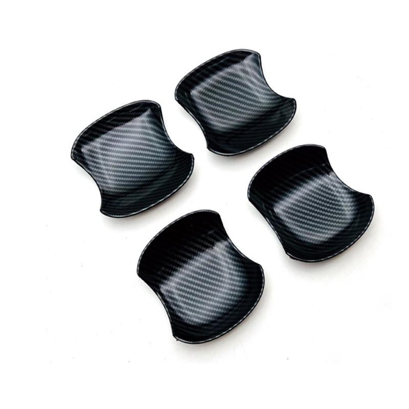 For Toyota Noah Voxy 90 Series   ABS Carbon fiber Door Handle door Bowl Catch Cover Protection Car External Trim Sticker