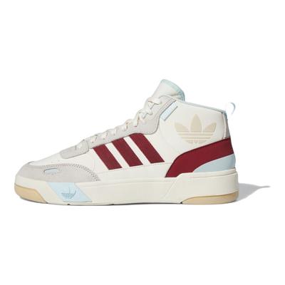 Originals Post Up Pelle Antiscivolo Assorbimento degli Urti Resistente all'Usura Scarpe da Skate Mid-Top Unisex Scarpe da Skate Beige Rosso Blu GV9317