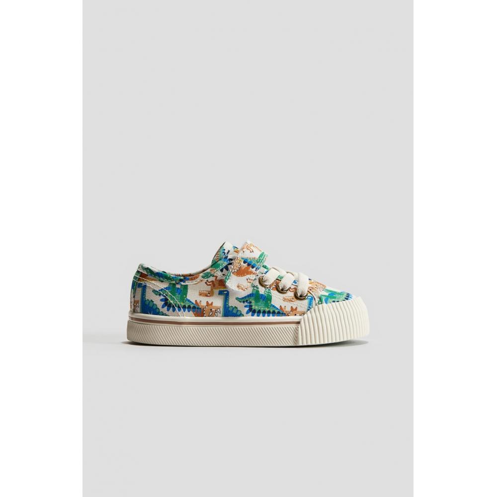 

Кроссовки HM Cotton Canvas Light Beige Dinosaur