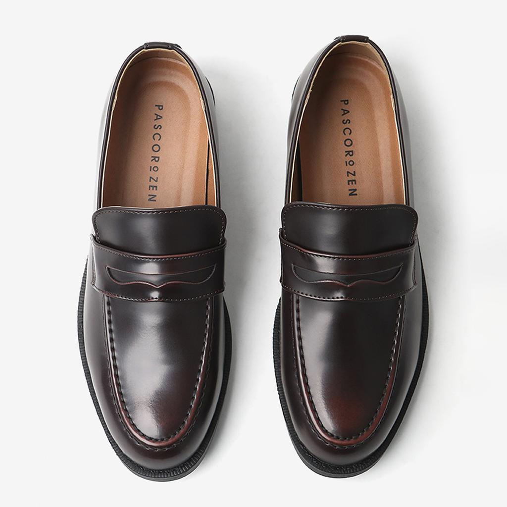 [PASCOROZEN] Penny Loafer Slit Brown [JC2435-BR] [Shipped from Korea] 100% Authentic