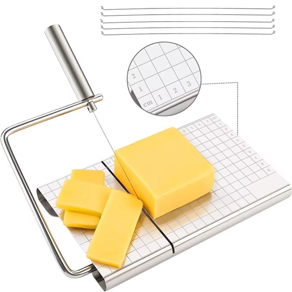 Multifunctional Butter Cutter Adjustable Chocolate Cutter Cheese Slicer Baking Accessories