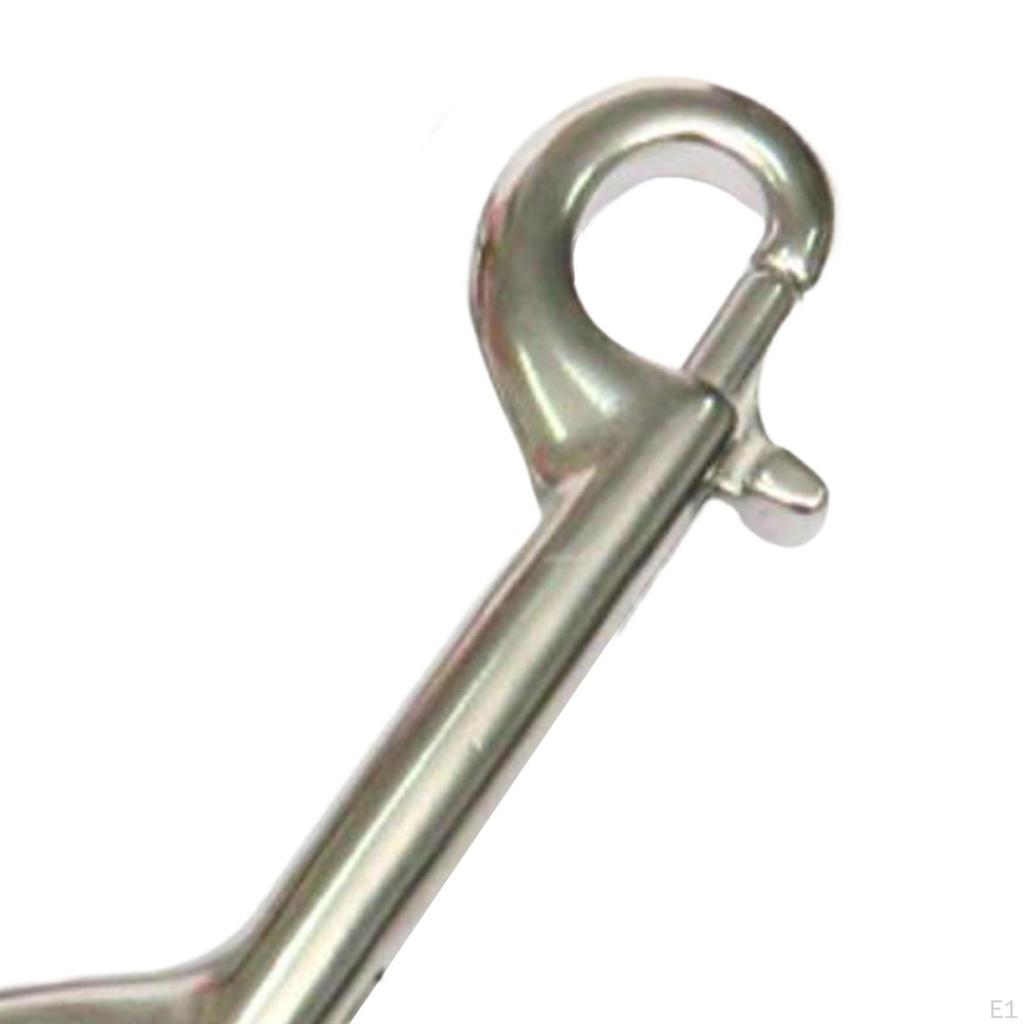 Doppelendige Karabinerhaken Metallclips für Tauchen