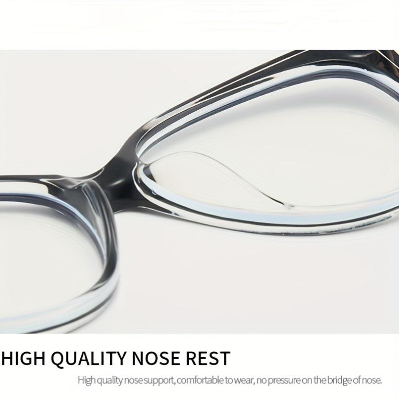 1PCS New INS Style Anti Blue Light Glasses TR90 Cat Eye Frame Women Fashion Trendy Eyewear