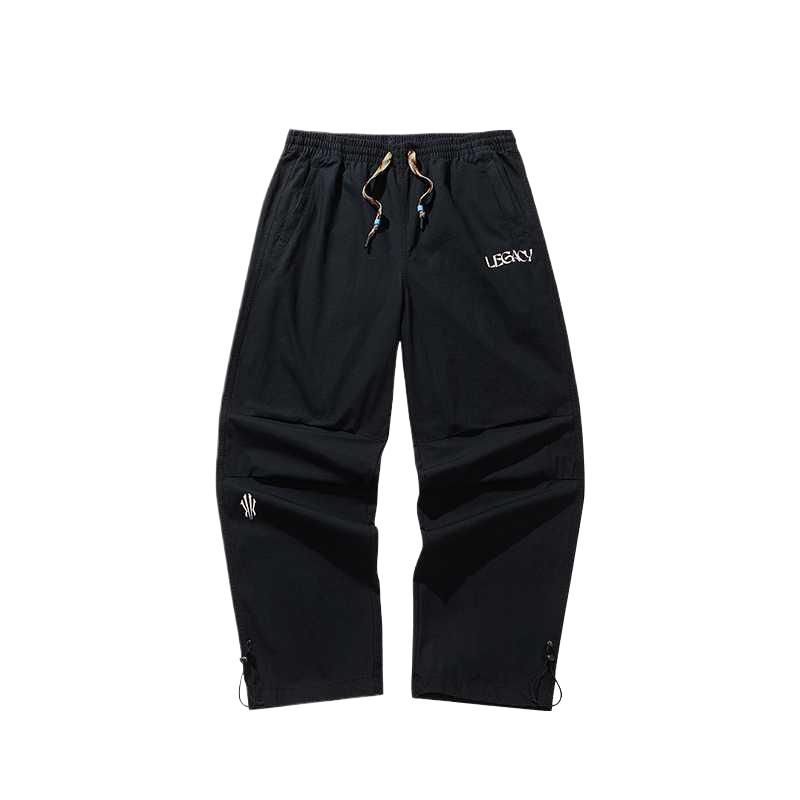 Anta SS26 Баскетбольная серия Однотонные повседневные брюки средней посадки свободного кроя Унисекс брюки 172611506-2 S