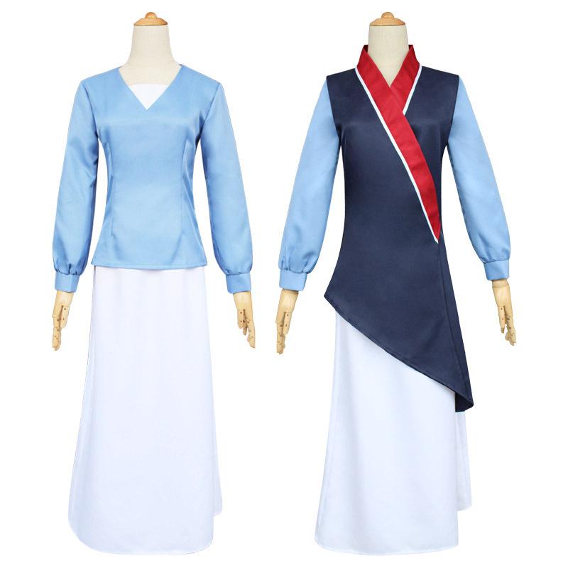 Mulan Cosplay Costume Women Princess Mu Lan Dress Chinese Hanfu Heroine Outfit For Halloween Comic Con