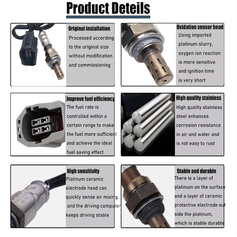 234-4391 New Downstream Lambda O2 Oxygen Sensor For MAZDA 3 2.3L L4 Turbocharged 2006-2013 2344391 L34B-18-861A L34B-18-861B