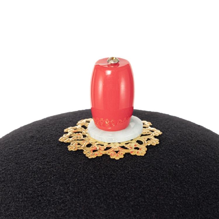 Comfortable Stylish Hat Unique Chinese Heritages Hat Fashion Tratiditional Hat for Festives Celebrations