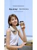 USB Rechargeable Neck-Hanging Bladeless Fan - Portable Handheld for Office & Sports