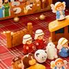 Calendario dell'Avvento di Natale per Bambini 24 Giorni Presepe Bambini, Legame Familiare con Mini Figure, Attività Festive Interattive