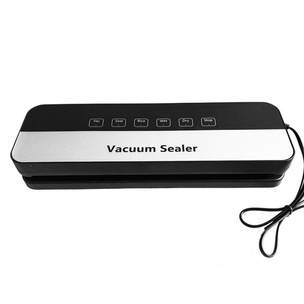 

Touch Buttons Vacuum Sealing Machine Automatic Food Bag Sealer Vacuum Packaging Machine for Home EU чёрный