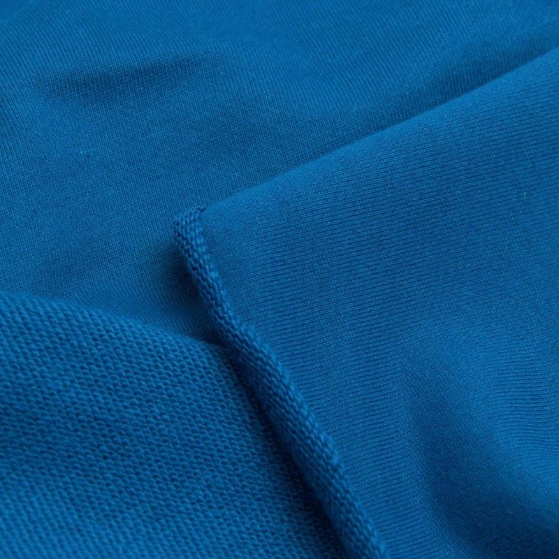 100x160cm Elastic Pure Cotton Knitted Terry Fabric Thick Loopback French Terry Fabric For Sewing Hoodie Sports Pants Sweater