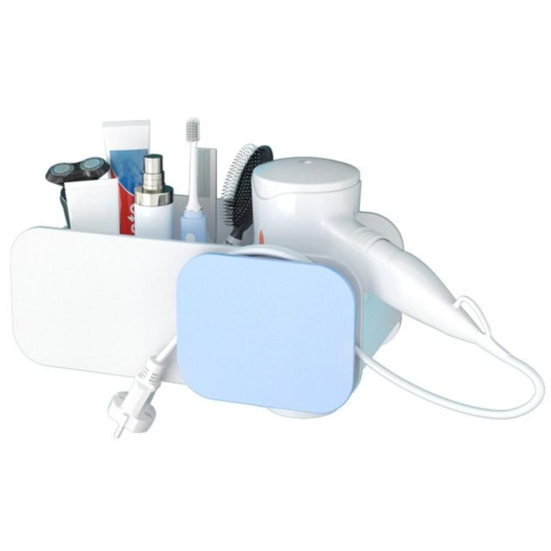 Hairdryer holder Space hair hanger wall hanger bathroom shelf bathroom accessories hair dryer holder hair dryer | Bathroom shelves