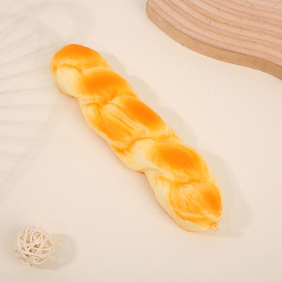 Realistic Baguette Slow Rising Squeeze Toy Soft PU Fidget for Stress Relief Cute Food-Themed Photography Prop Sensory Toy for Kids Adults