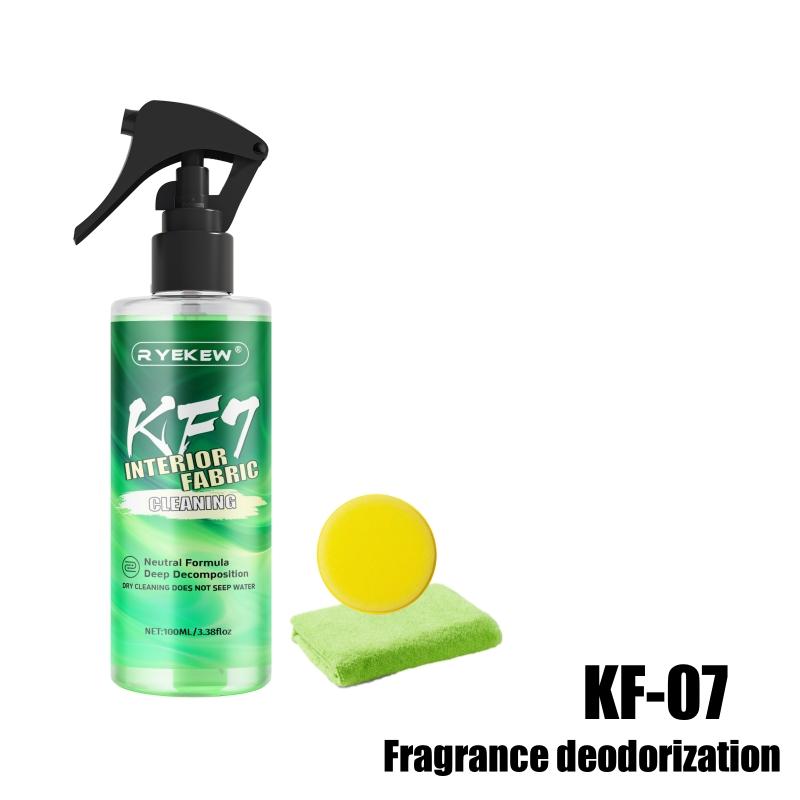 

Ryekew Car high-efficiency interior cleaner ceiling cleaner leather flannel fabric water-free multi-purpose cleaner KF-07