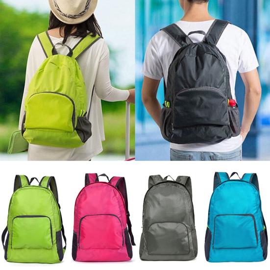 Skládací prostorově úsporný venkovní batoh Cestovní batoh Turistika Tábor Cyklistická taška