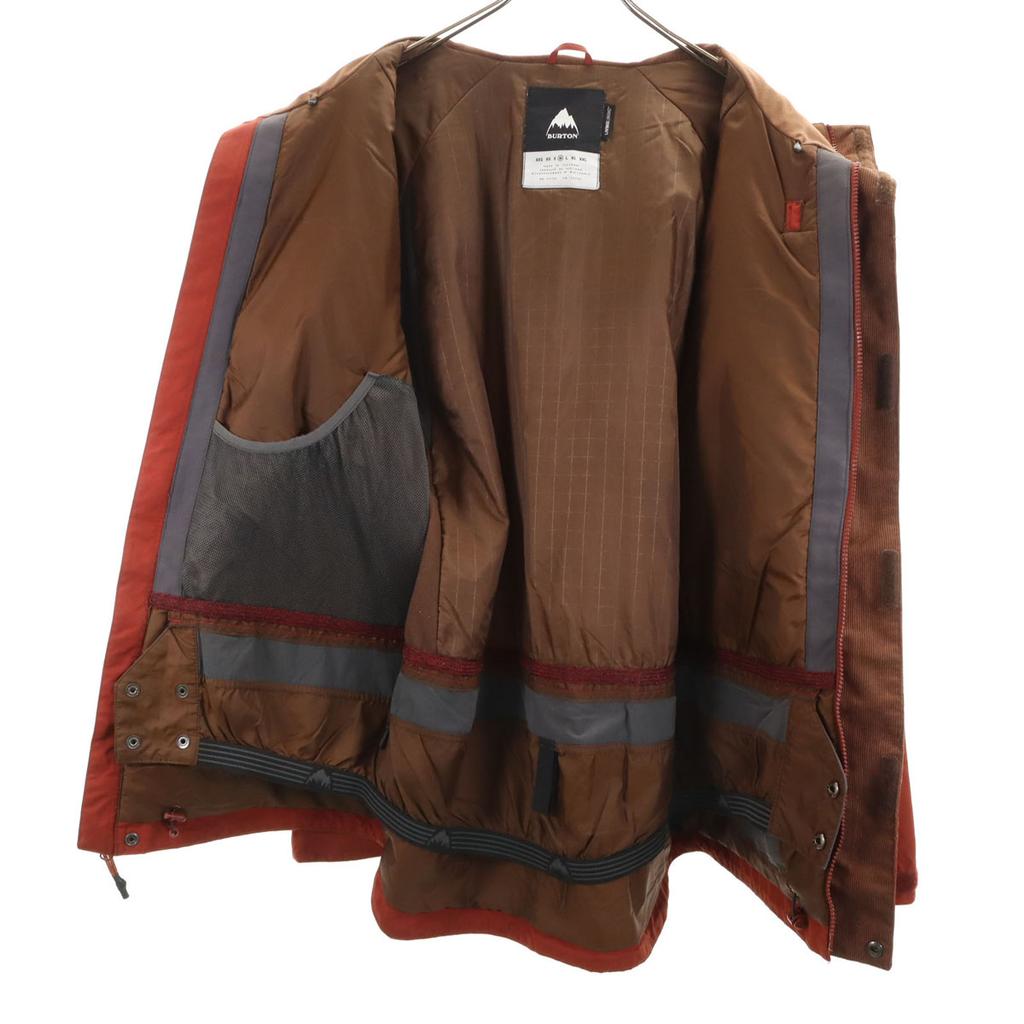 BURTON snow board Bleach Jacket M Brown Cotton filling Men's Used