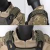 Laser Cutting Vest Shoulder Strap Pads Outdoor Backpack Breathable Mesh Cushion Shoulder Pad For Hunting Vest