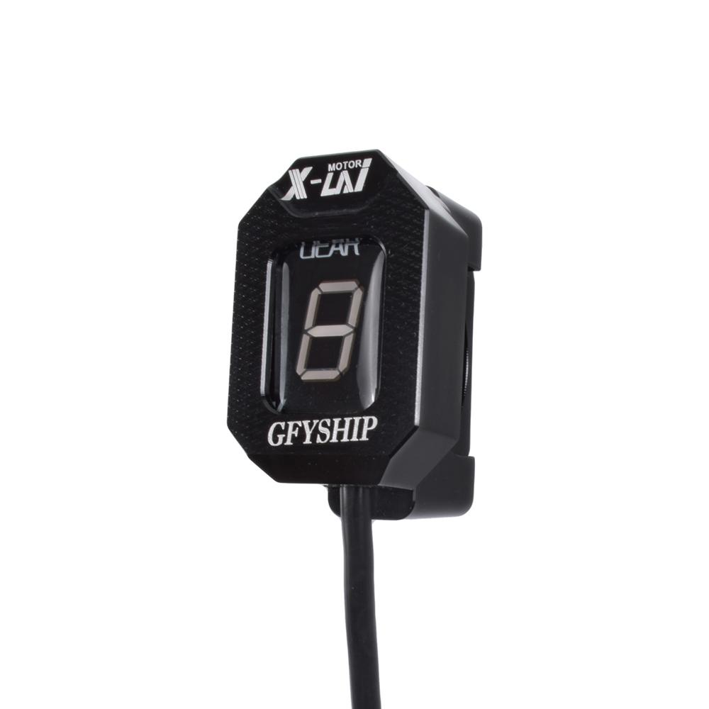 For Suzuki XF650 Freewind 1997 to 2004 For Quadzilla XLC500 All Years Motorcycle Gear Indicator 1-6 Digital Gear Meter