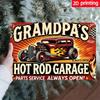 Vintage Classic Car Metal Tin Sign 11.8x7.87 Inch Retro Garage Wall Art
