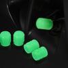 12Pcs Glowing Tire Valve Caps Set Fluorescent Air Caps Cover Enhanced Visibility Illuminated Valve Stem Caps for Cars Trucks SUV