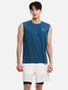 BARREL Men'S Essential Loose Fit Sleeveless Rash Guard Indigo Blue (B6Smwrg102Idb)