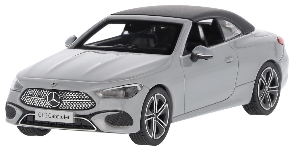 Genuine CLE Cabriolet Avantgarde Manufaktur Alpine Gray Scale Model [Mercedes-Benz Collection] (A236) 1/43