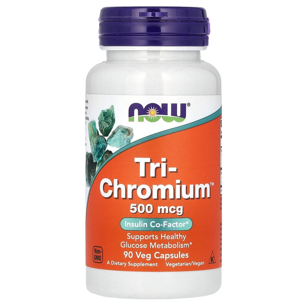 

Now Foods Tri-Chromium 500 mcg 90 Veg Capsules