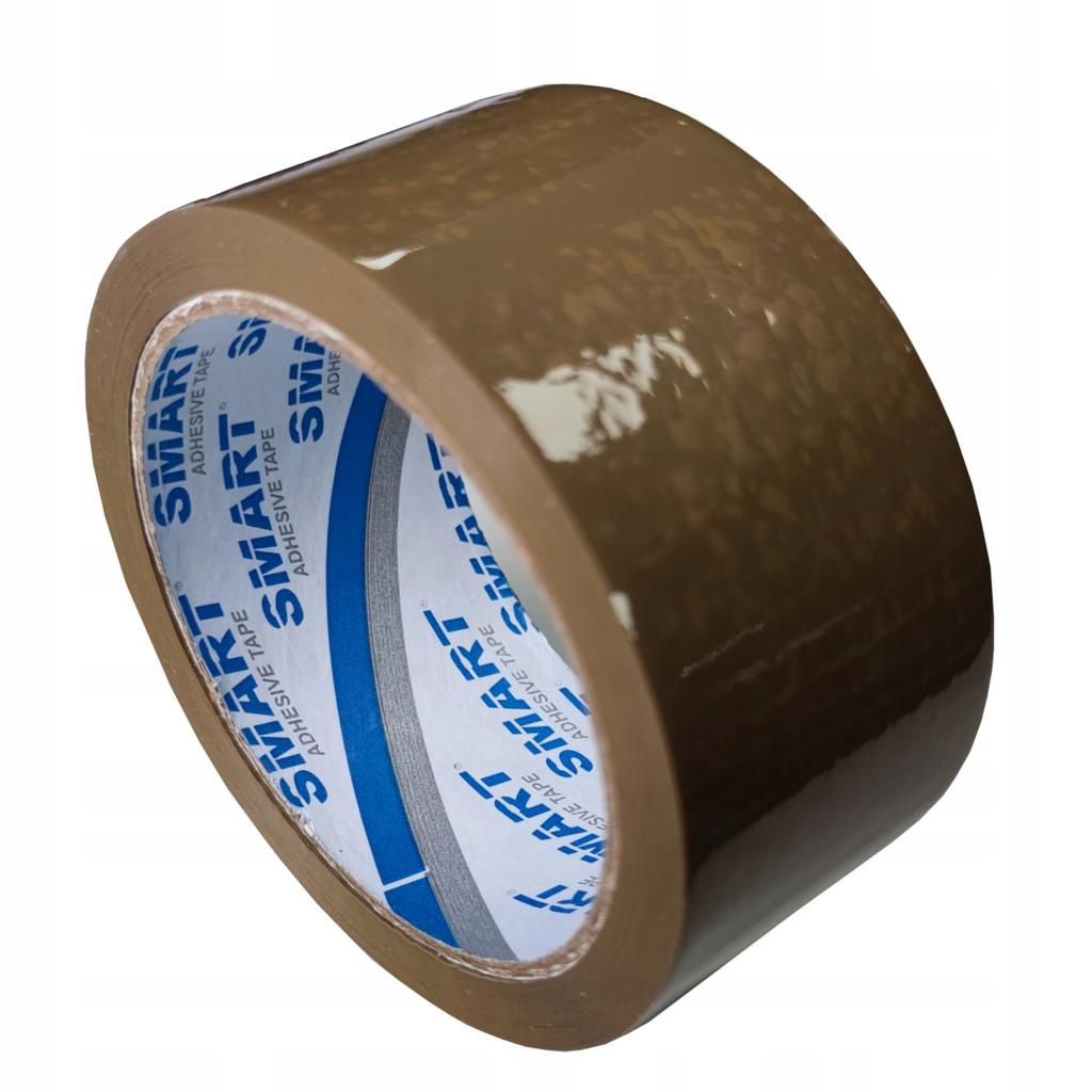 Smart brown packing tape, width 48 mm, length 50 m, 6 pcs.