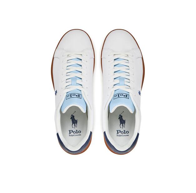 Мужские кроссовки Polo Ralph Lauren Heritage court ii 809965072001 белые