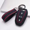 Key Fob Cover for Peugeot 3008 5008 208 308 408 508 4008 C3 with Keychain Anti-Scratch Surface Shockproof Structure Soft Grip Texture