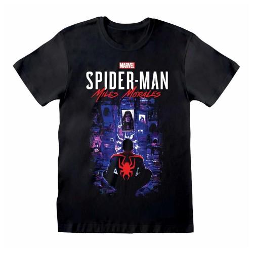 Spider-Man Unisex Adult Miles Morales T-Shirt
