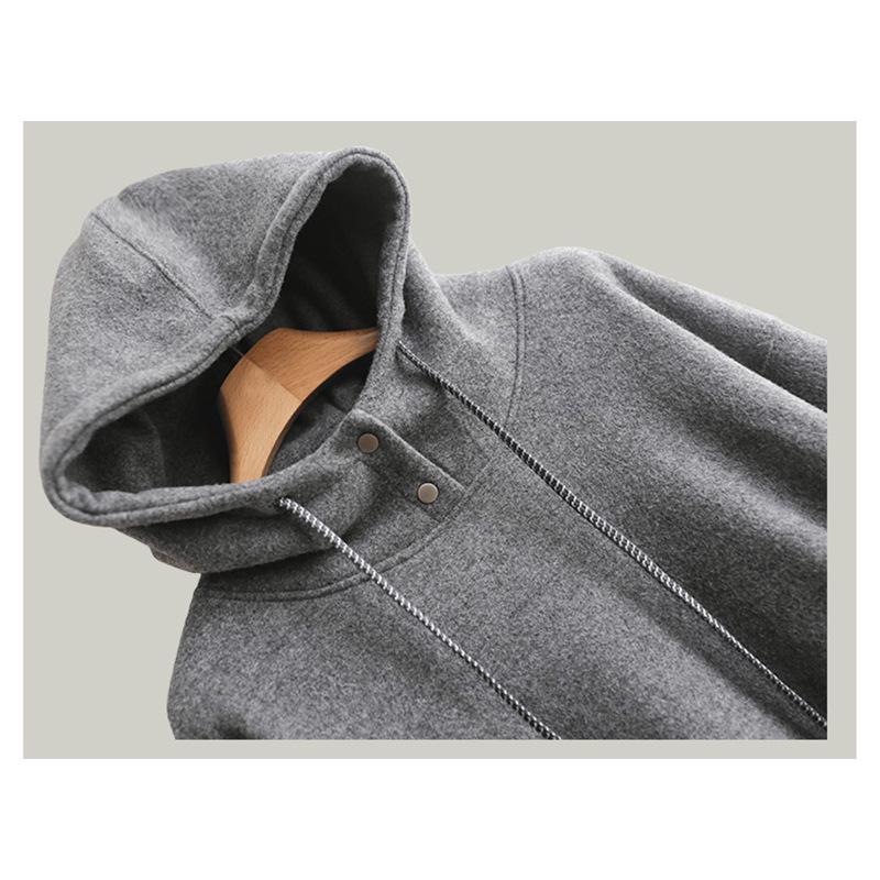 Women's Korean Style Hooded Sweatshirt - Autumn/Winter Long Sleeve Pullover, Loose Fit with Plus Velvet