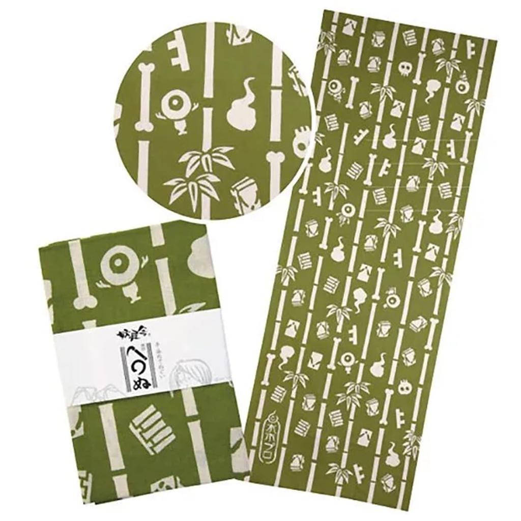 GeGeGe no Kitaro Tenugui hand Bamboo Grove Yokai-sha Hand-dyed (Japanese towel) /