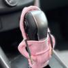 Fashion Hoodie Car Shift Knob Cover Manual Fashion Handle Gear Lever Decoration Hoodie Cover Automatic Car Interior Accessories